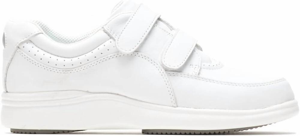 NEW HUSH PUPPIES women's power walker ii strap sneakers in white